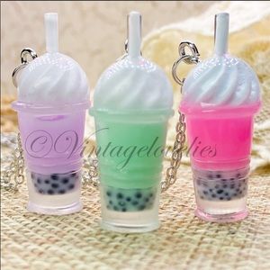 BLACK FRIDAY SALE! Bubble Tea Necklace